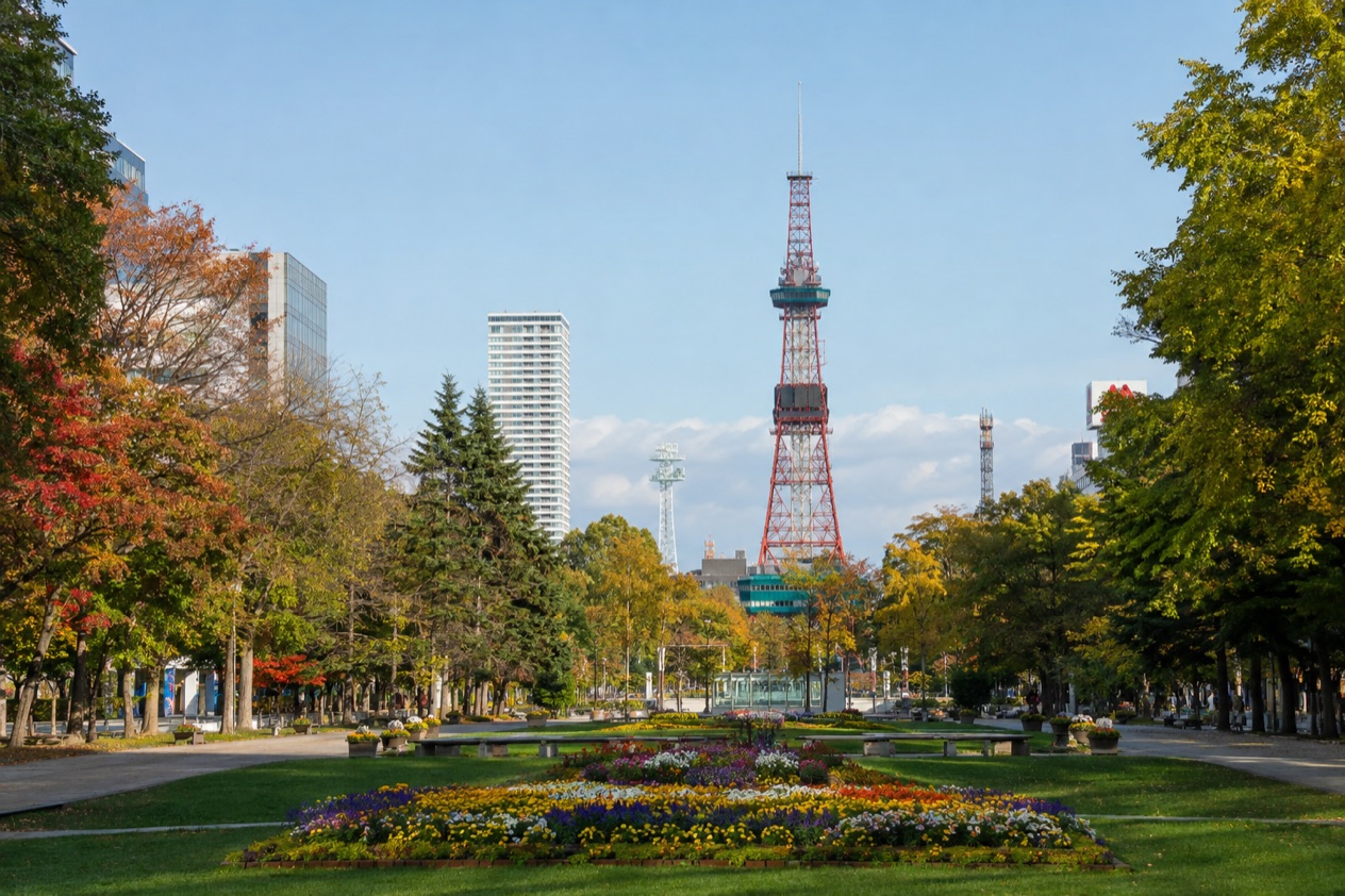Odori Park in Sapporo