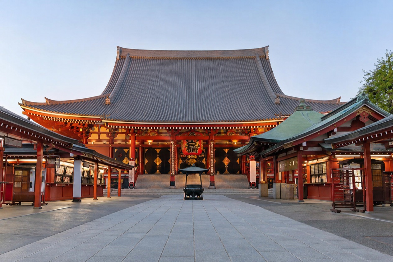 Senso-ji Temple in Asakusa