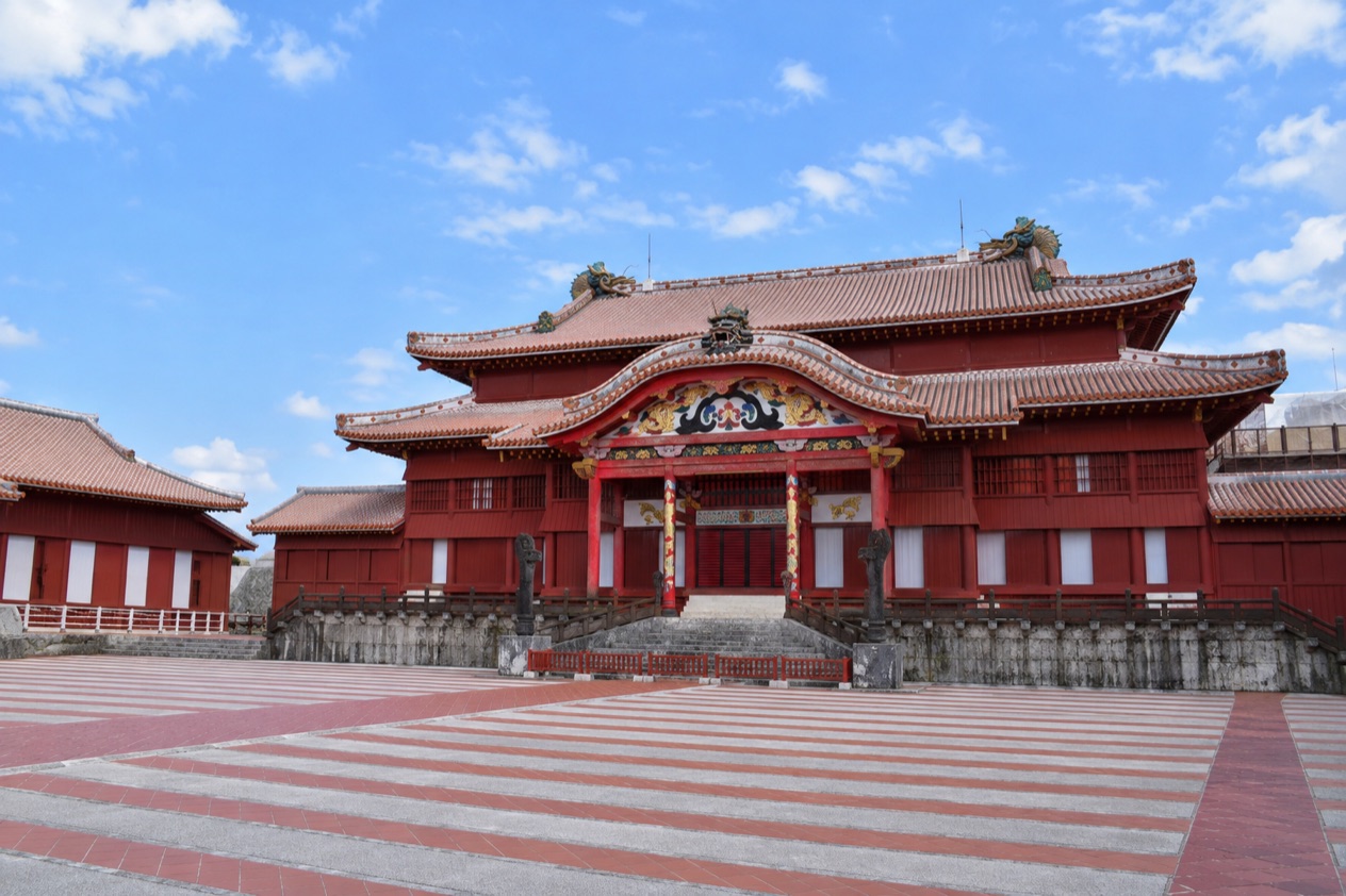 Shuri Castle in Naha