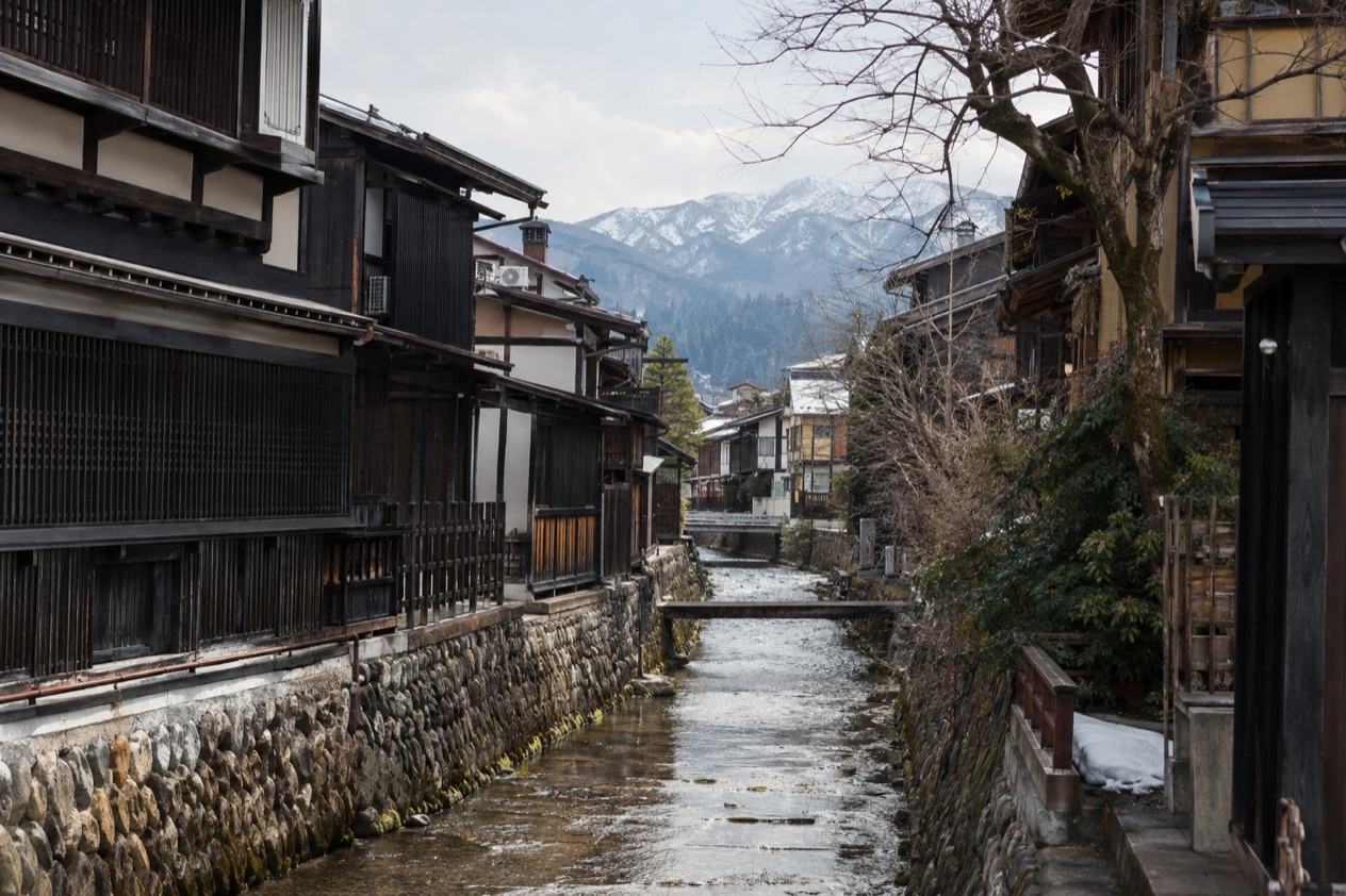 The old town of Takayama