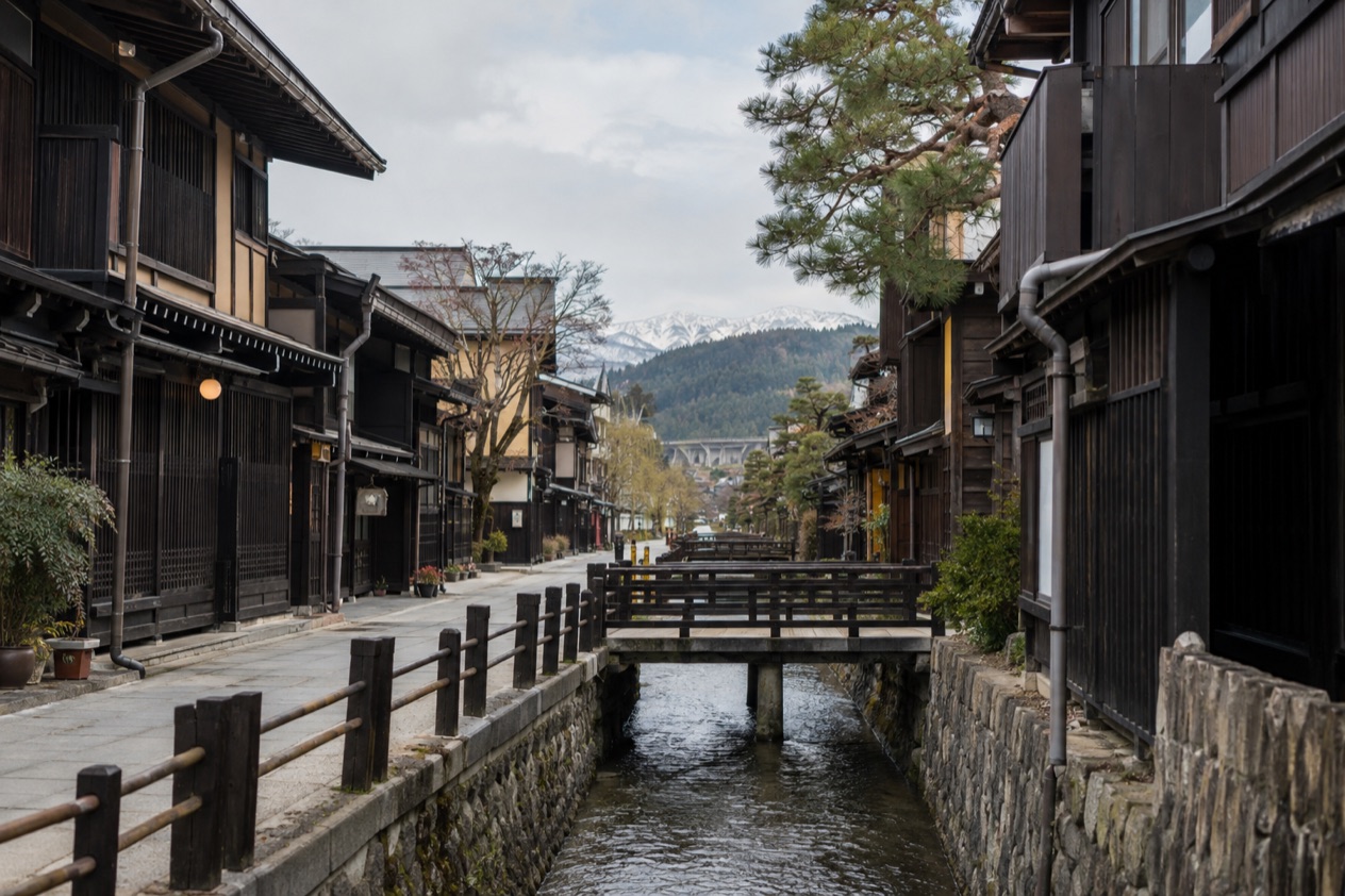 The old town of Takayama