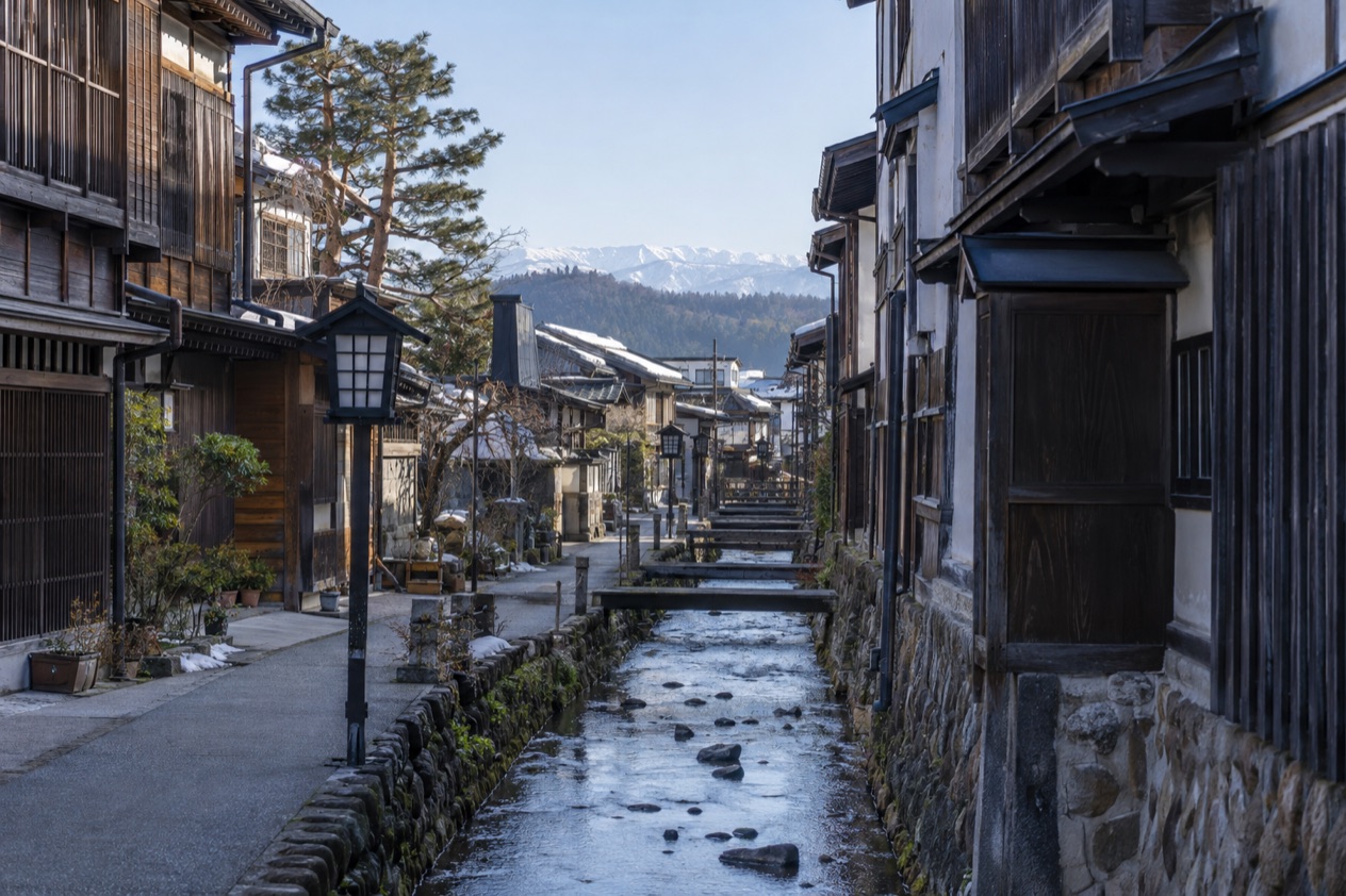 The old town of Takayama