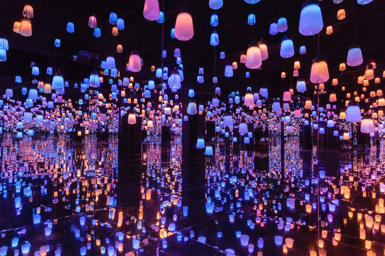 teamLab Borderless in Tokyo