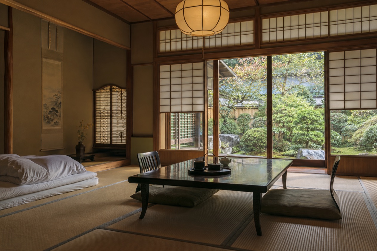 A room in a ryokan