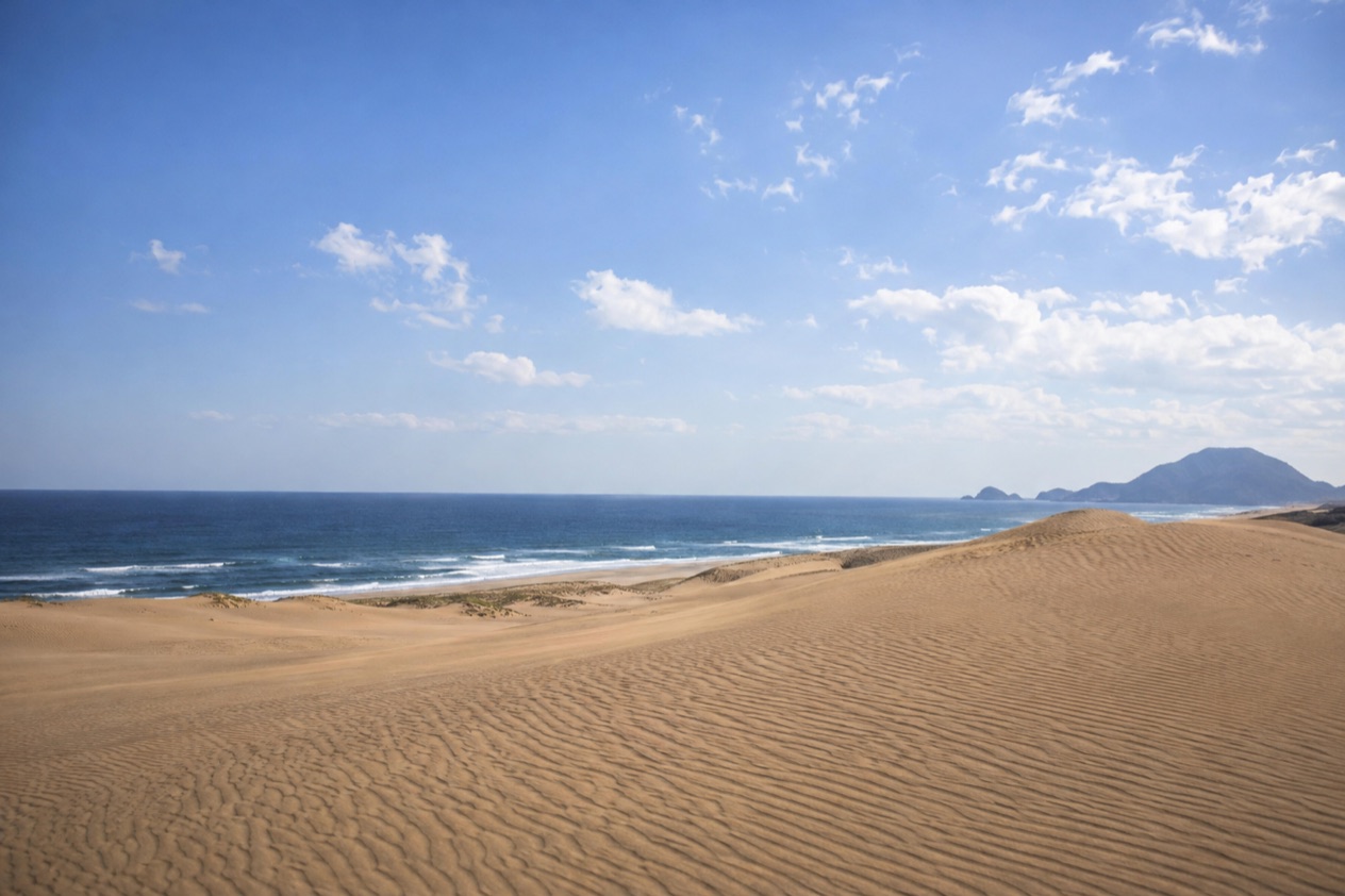 The Tottori Sand Dunes