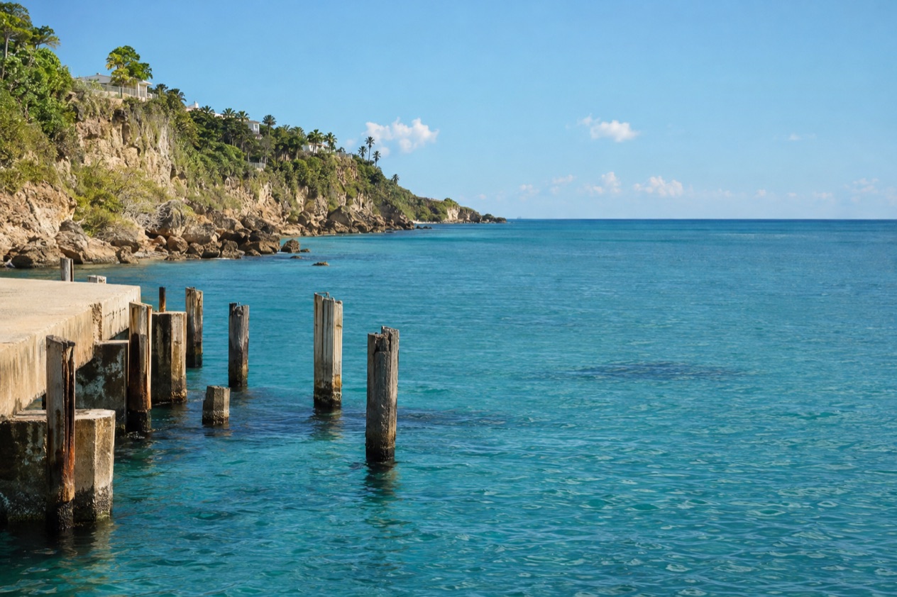 The coast near Aguadilla