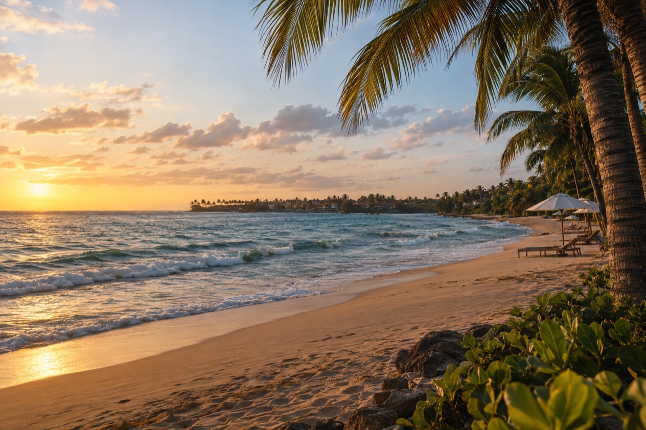 A beach at Dorado