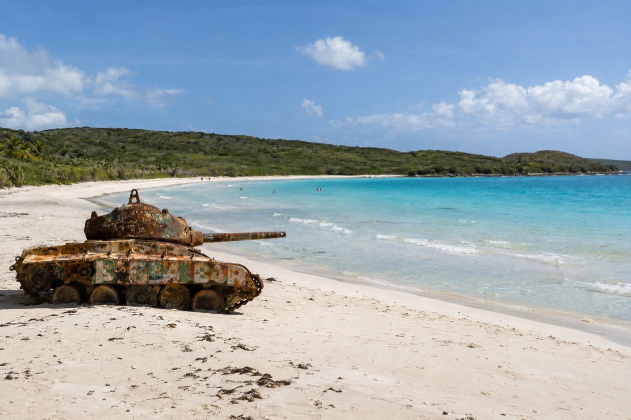 Flamenco Beach on Culebra