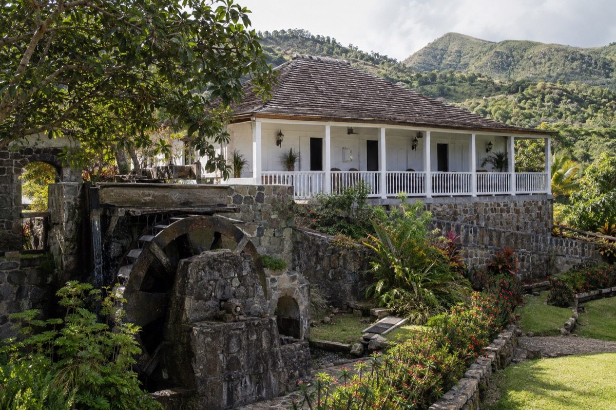 A restored coffee hacienda near Ponce